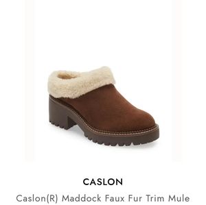 Caslon Cozy Faux Fur Mule